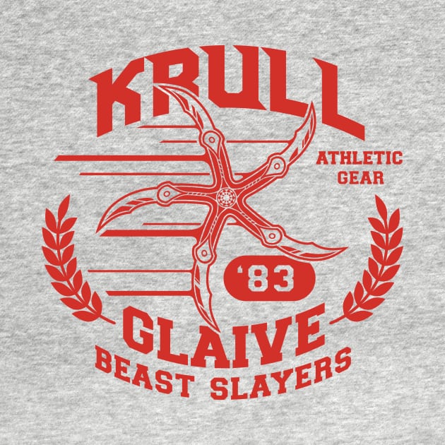 Krull Glaive Beast Slayers Athletic Gear by Mattgyver